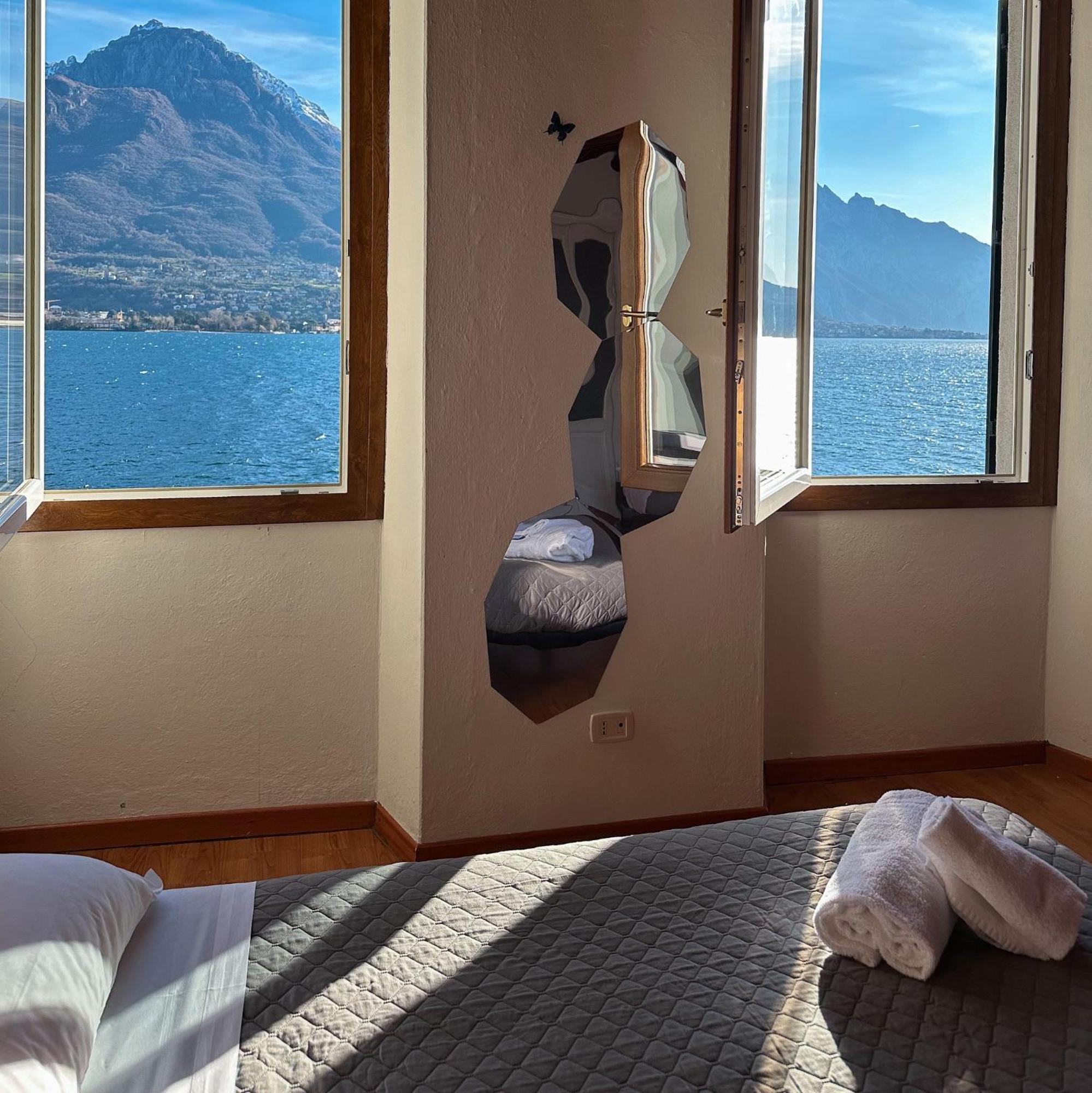 Renzo E Lucia Lake View Apartment Oliveto Lario Bagian luar foto