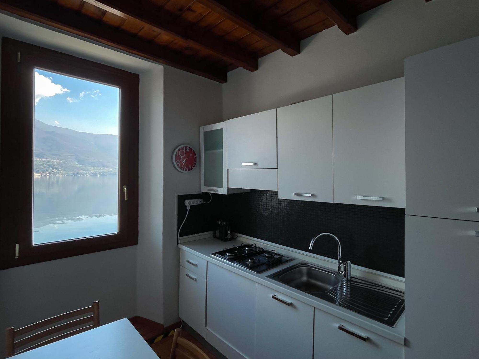 Renzo E Lucia Lake View Apartment Oliveto Lario Bagian luar foto